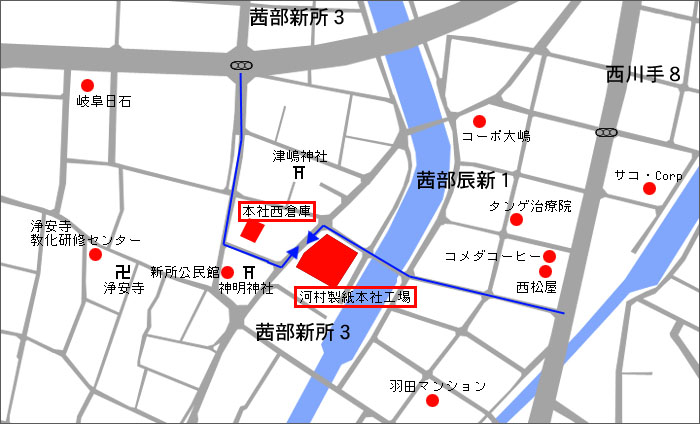 本社地図